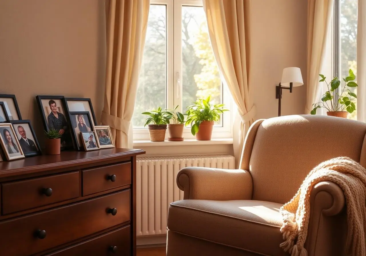Cozy senior apartment
