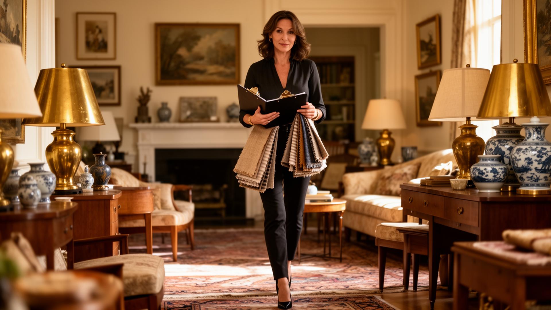 The Designer's Secret Source: How Interior Designers, Stagers & Airbnb Hosts Quietly Furnish From Estate Sales
