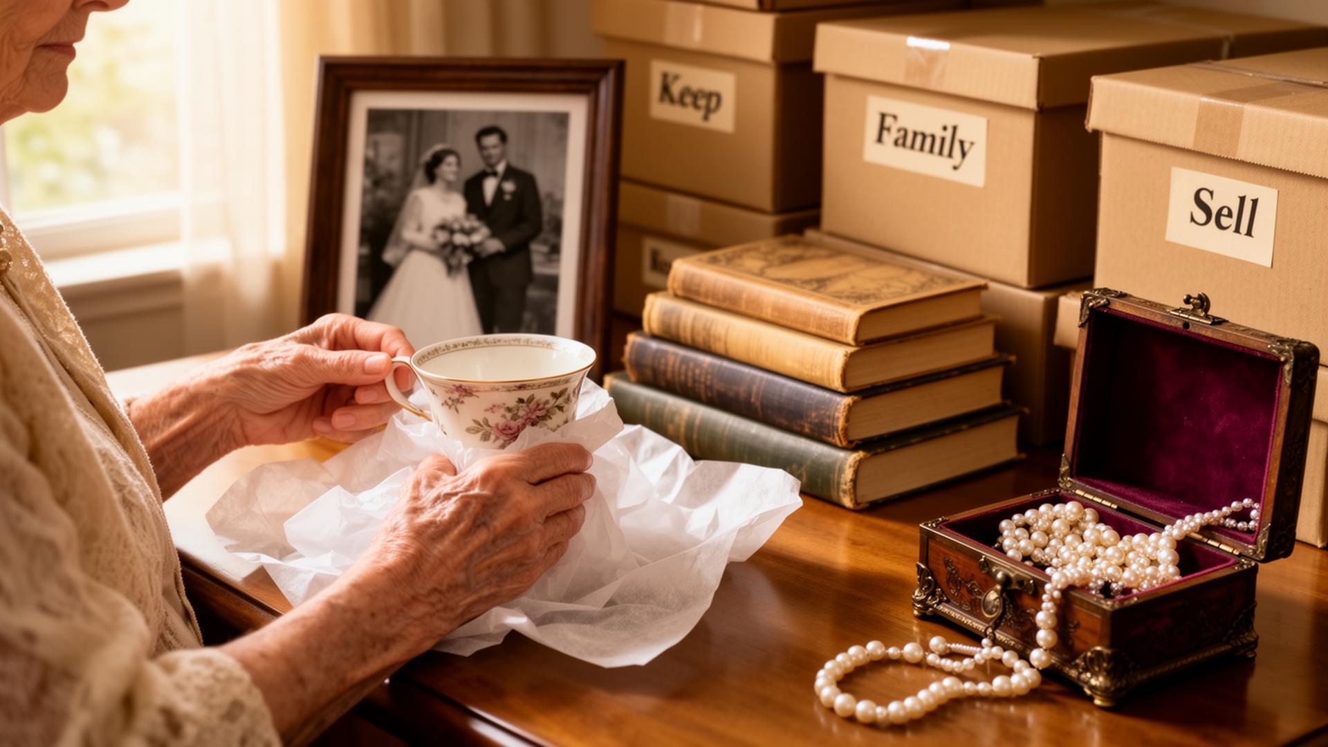 Estate Sale for Downsizing: How to Let Go of a Lifetime of Belongings Without the Stress