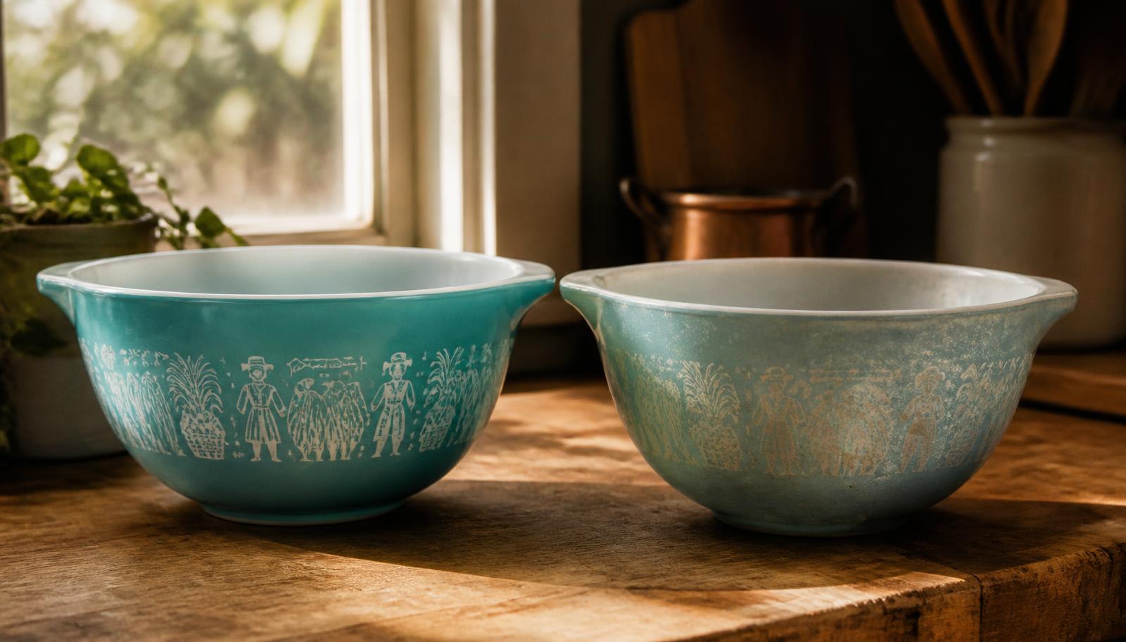 The Dishwasher Did It: Why Two Identical Pyrex Bowls Sell for Wildly Different Money