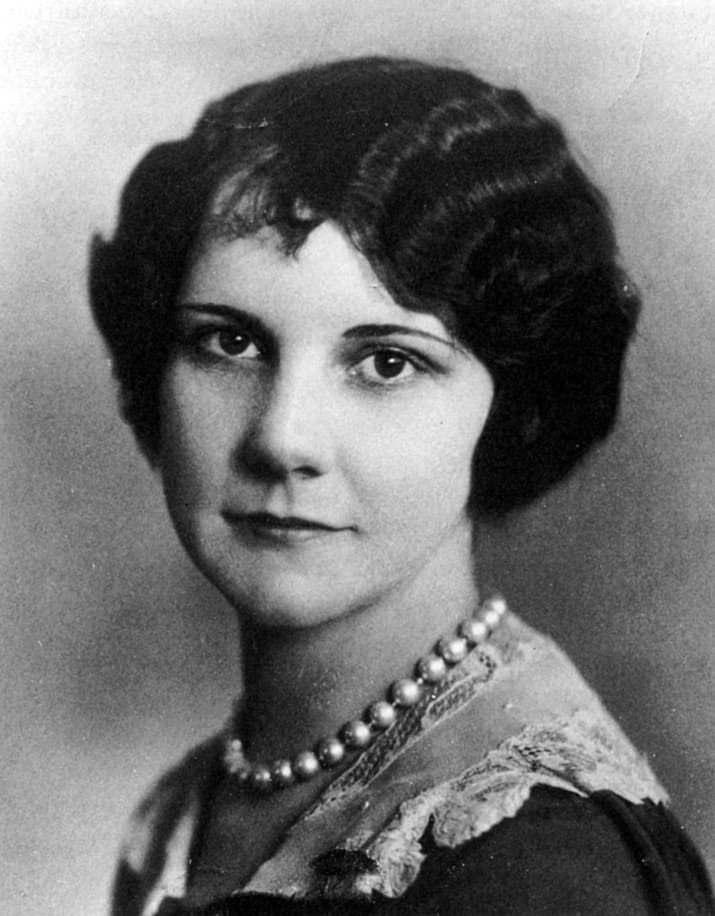 Portrait photograph of Grace Fryer, the former dial painter who led the 1927 lawsuit against the United States Radium Corporation