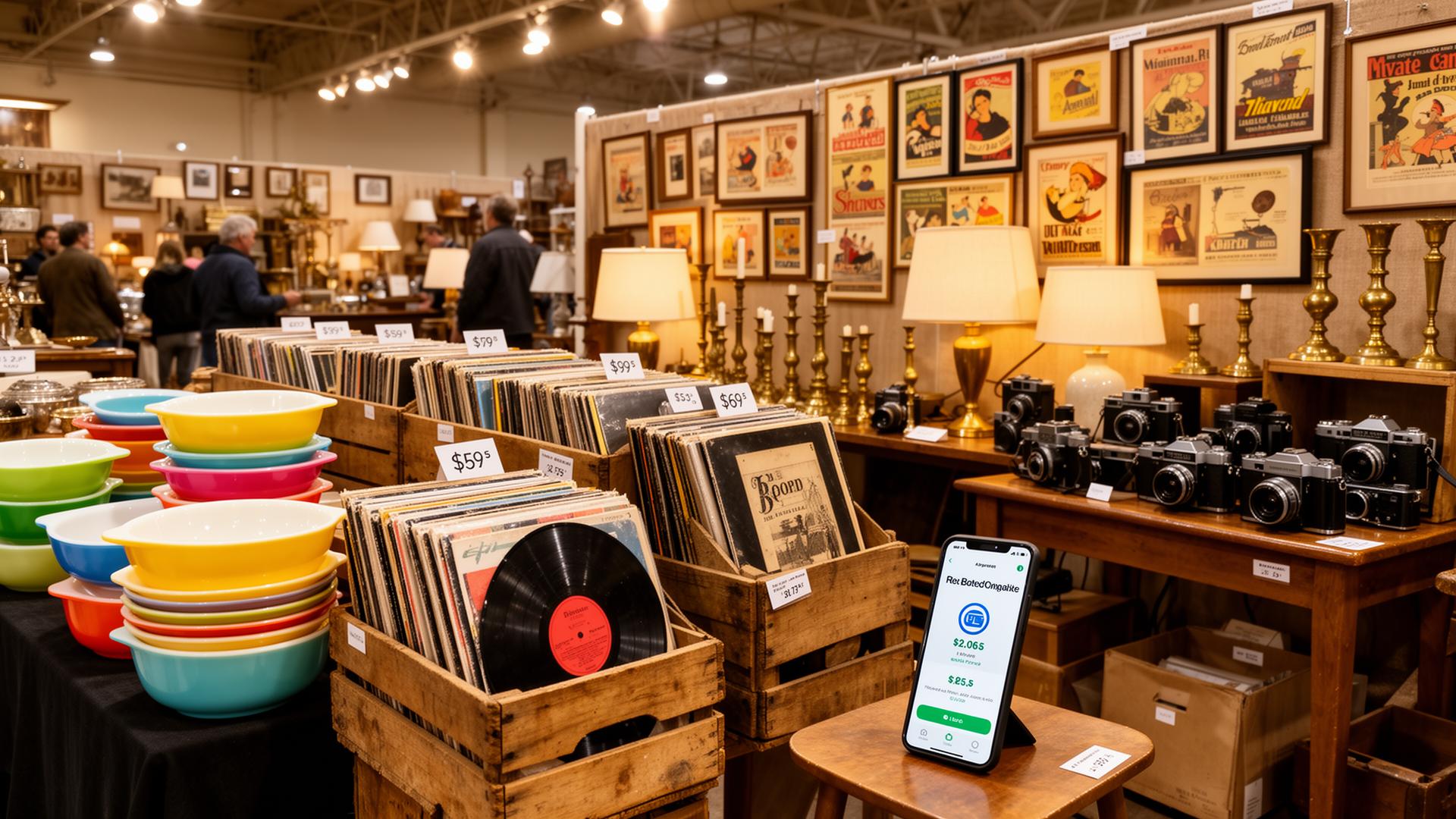How to Turn Your Estate Sale Finds Into a Real Income with a Collective Booth